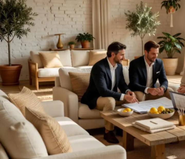 Zespół przygotowujący ekskluzywny mobilny lounge kasynowy na event firmowy.